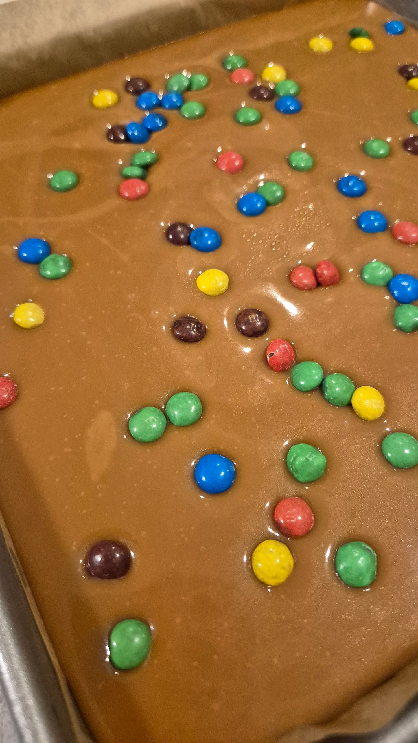Handmade Chocolate Bar - M&M Caramel