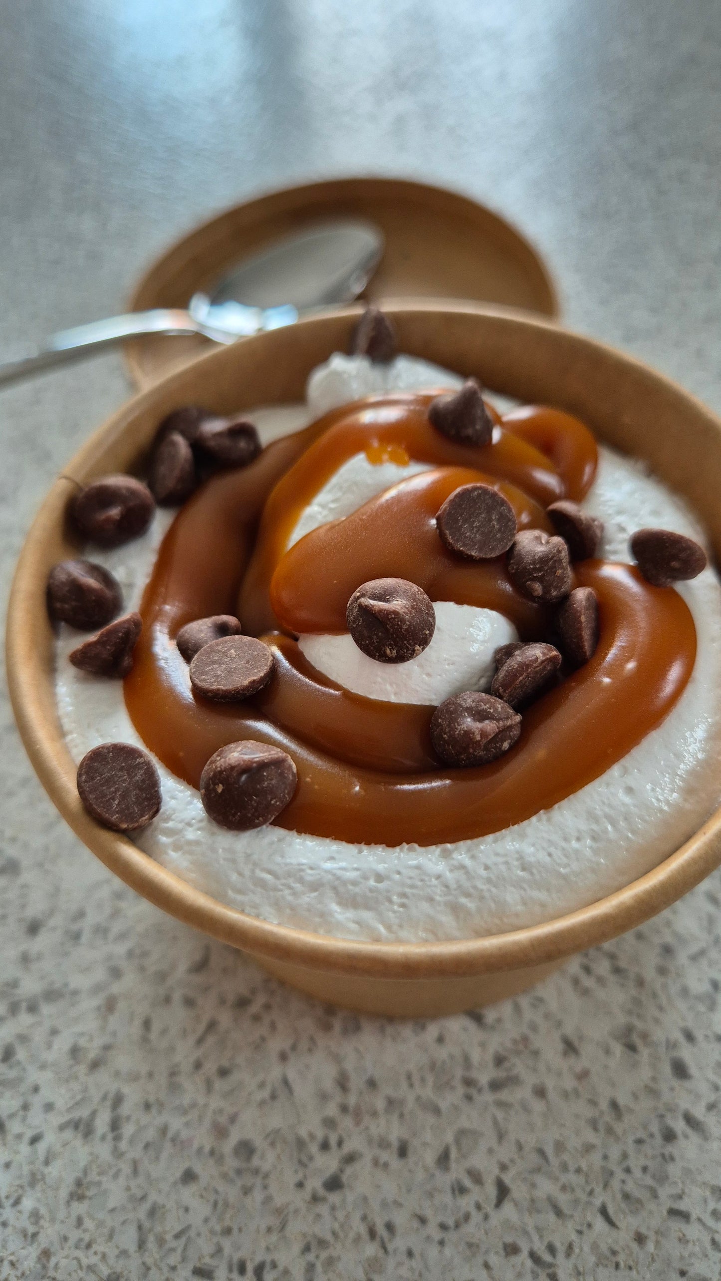 Salted Caramel Blondie Fluff Pot