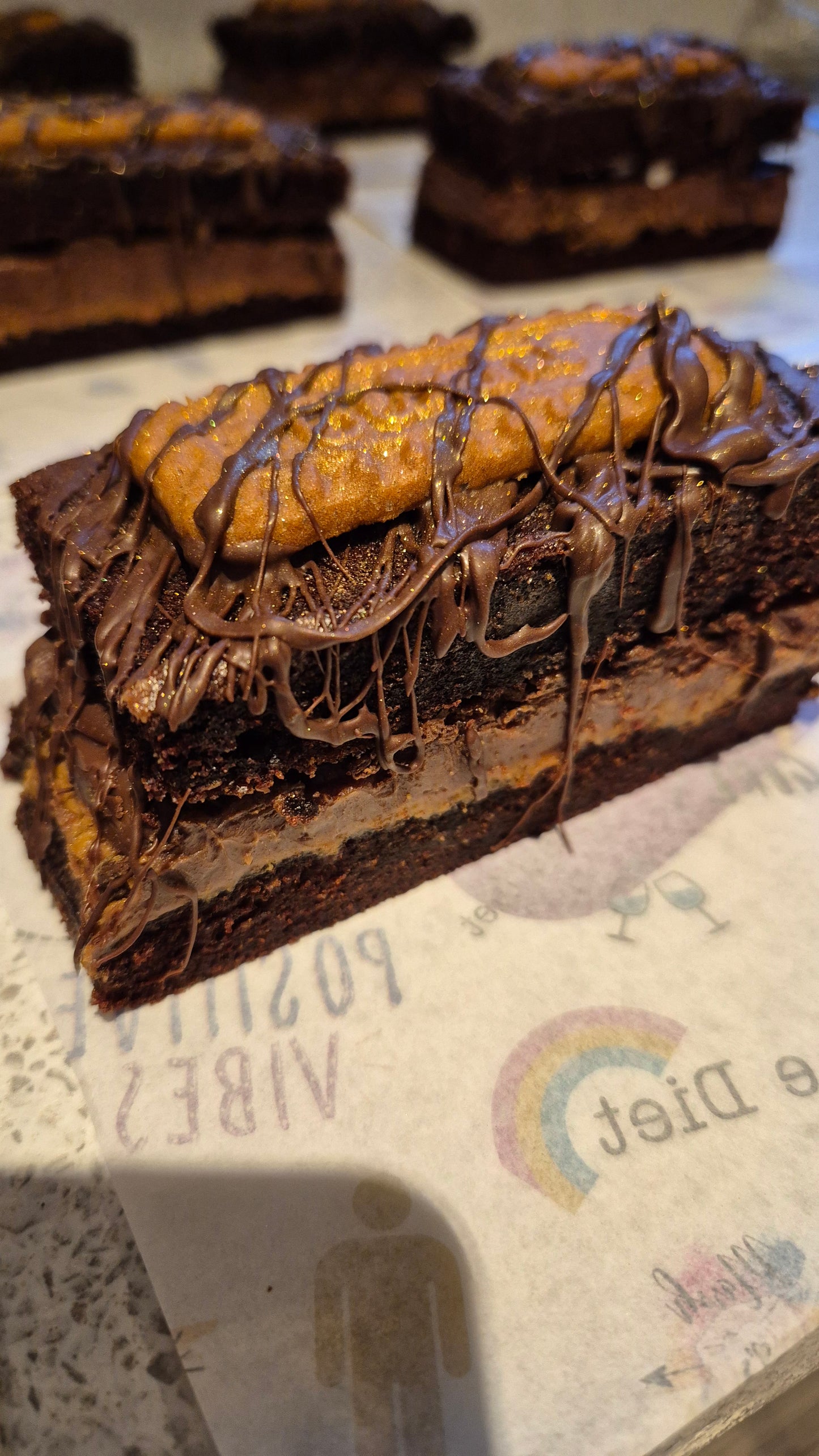 Speculoos & Chocolate Ganache S'mores Cake