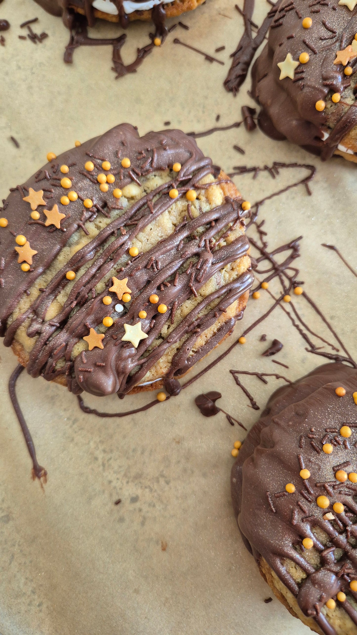 Biscoff Cookie Fluff Sandwich