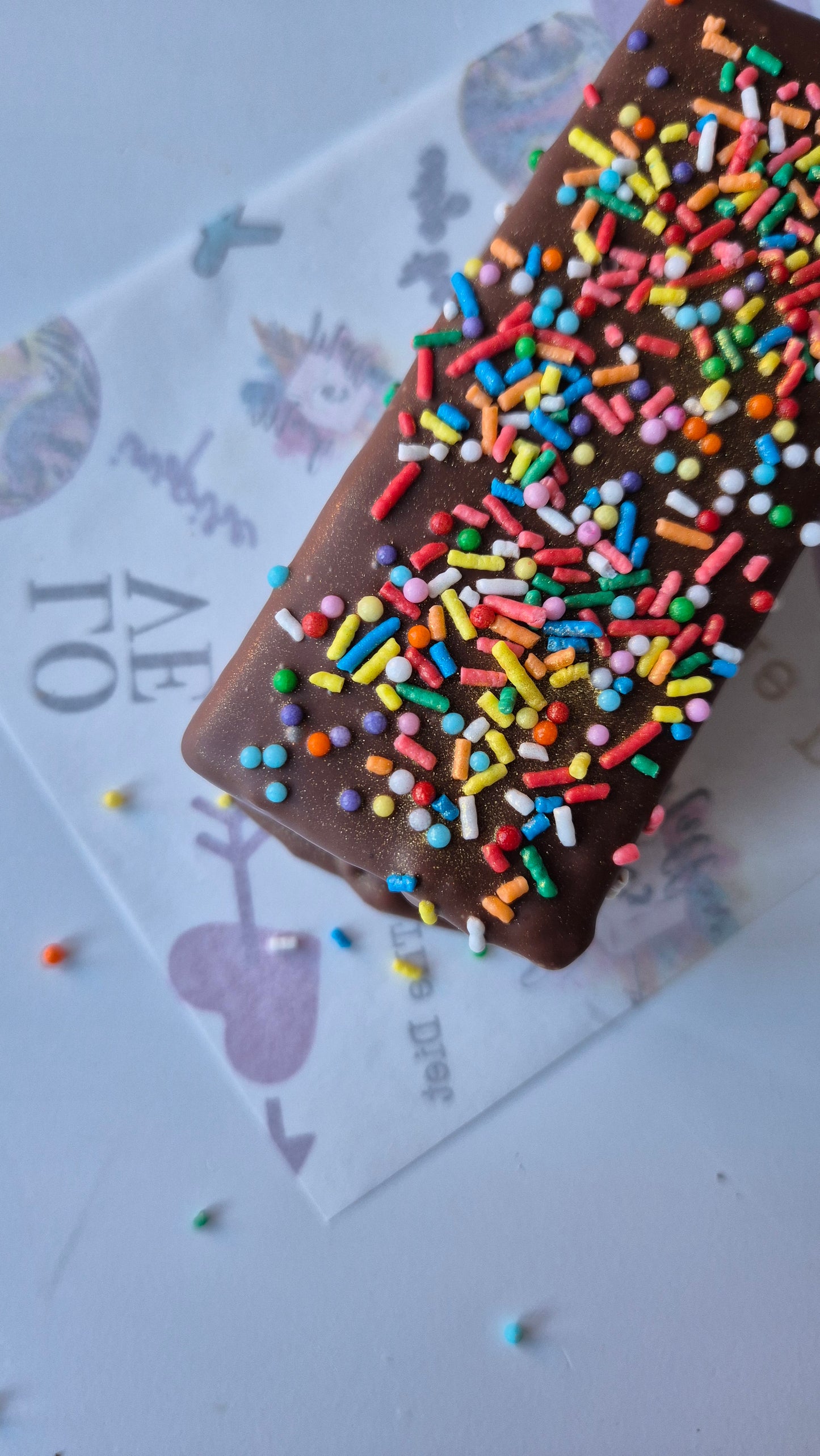 Handmade Chocolate Bar - M&M Caramel