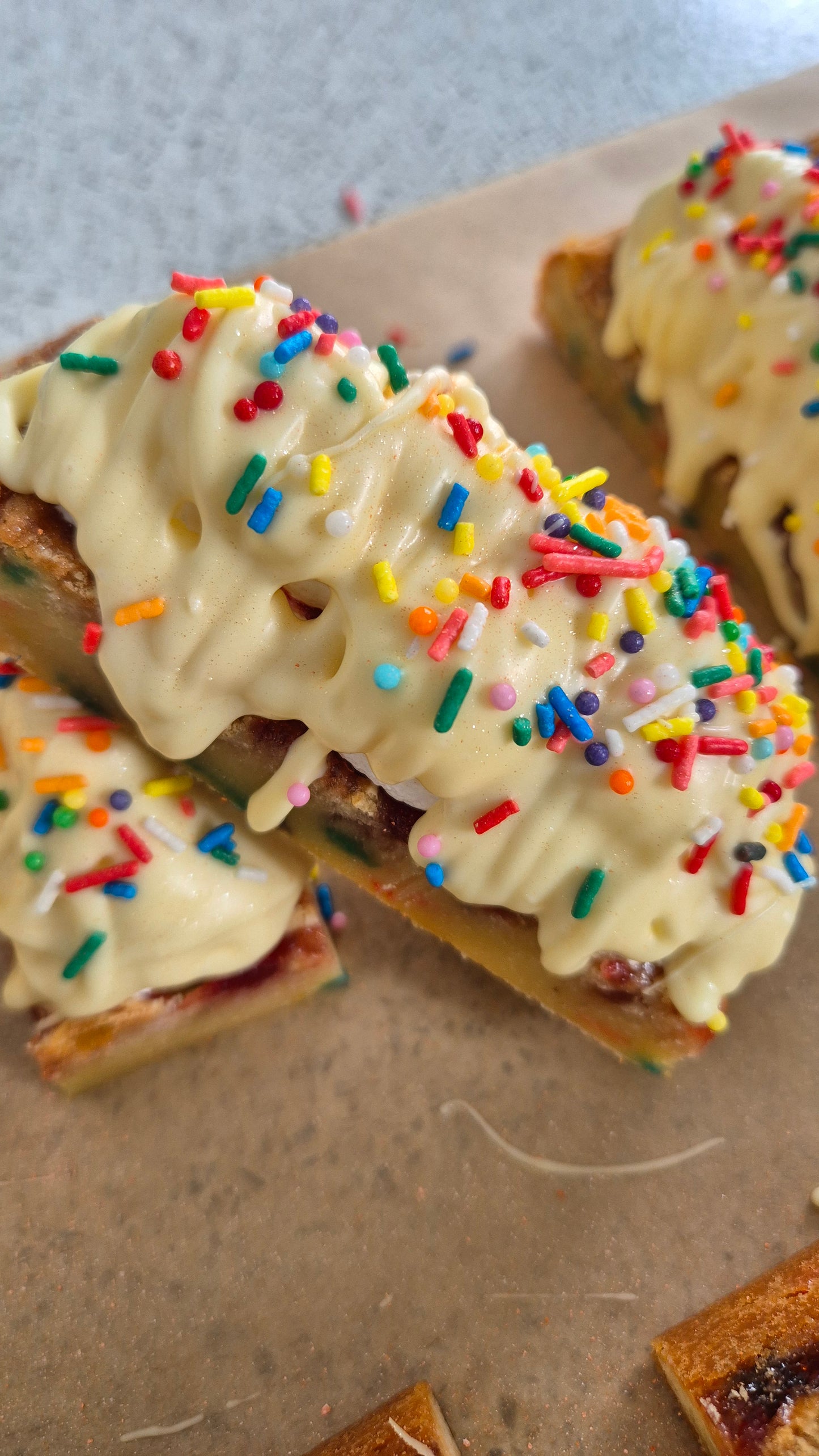 Birthday Cake Fluff Blondie image 1