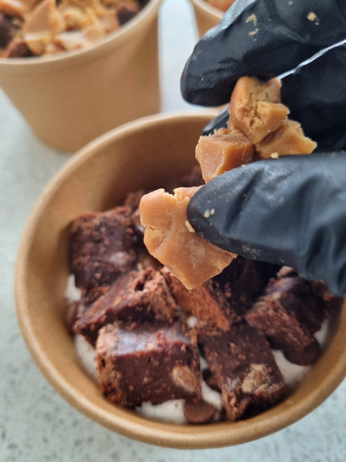 FUDGE CARAMEL BROWNIE image 3