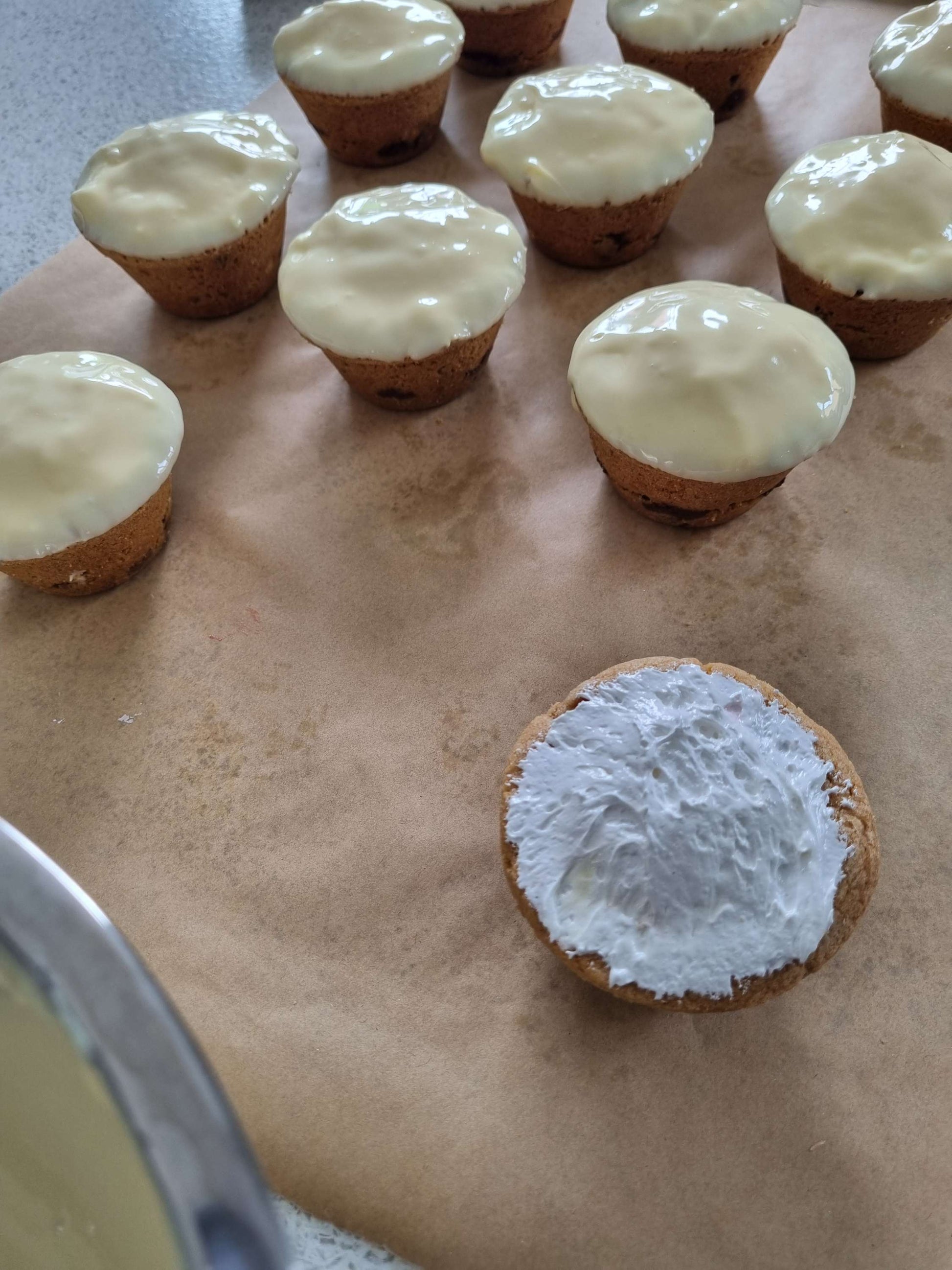 Lemon & Raspberry Fluff Cookie Cups image 4