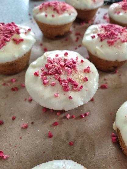 Lemon & Raspberry Fluff Cookie Cups image 0