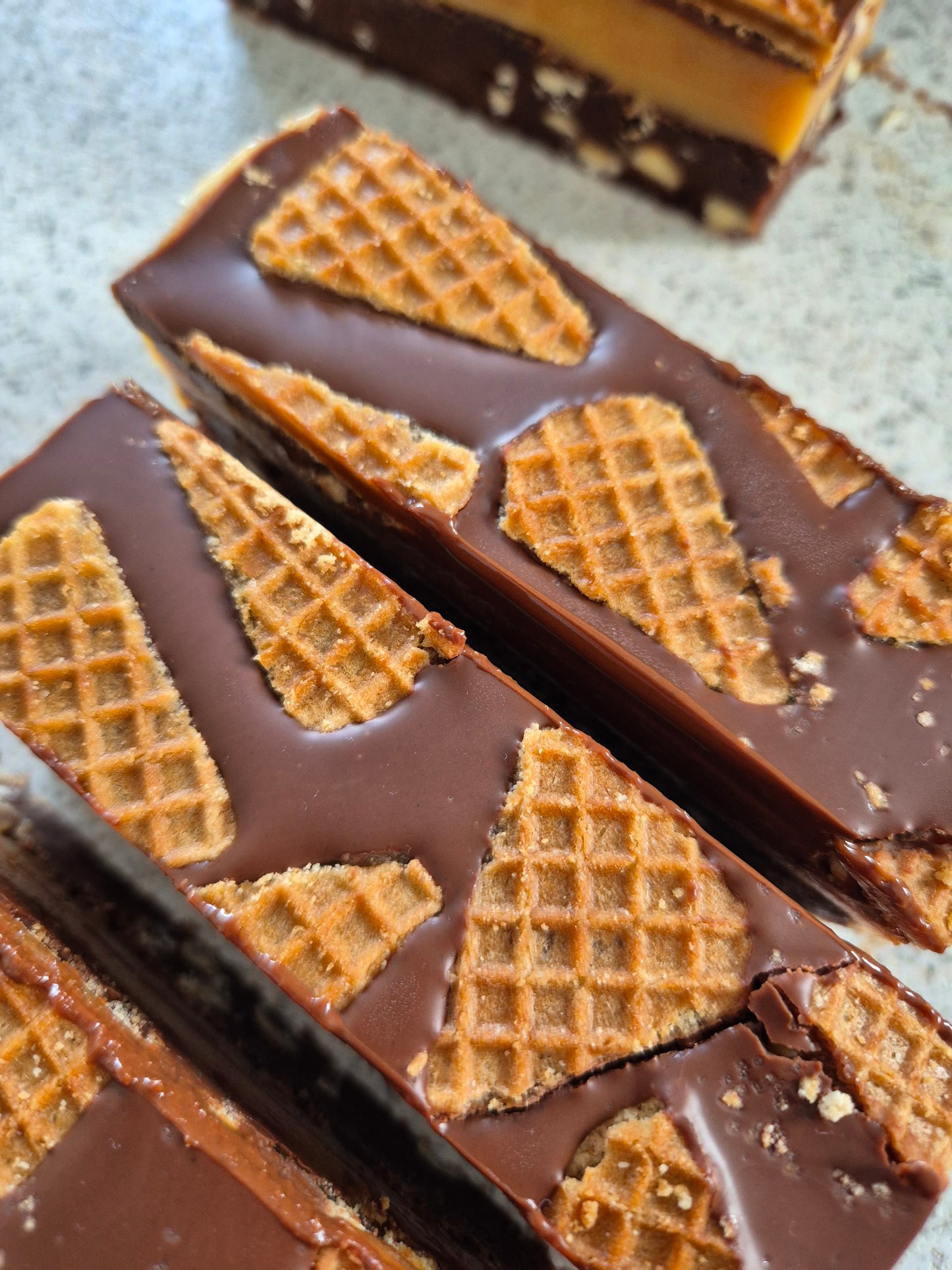 Stroopwaffle Millionaires Brownie image 1