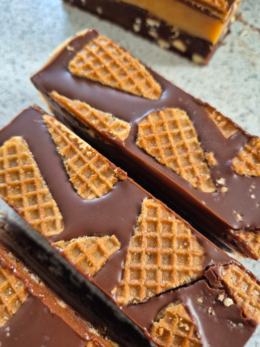 Stroopwaffle Millionaires Brownie image 1