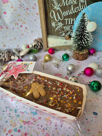 Christmas Brownie Tray Gift - 3 Flavours image 1