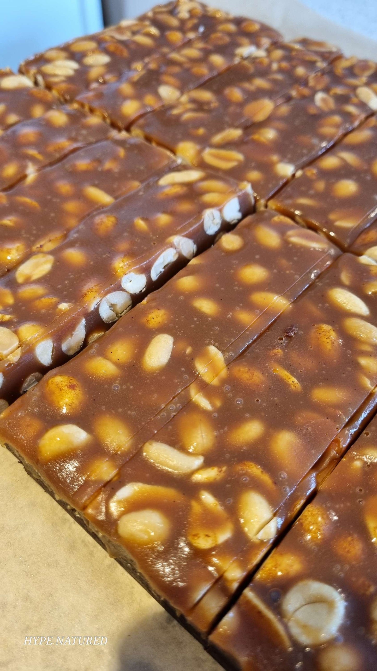 Handmade Chocolate Bar - Snickers Brownie Bar image 1