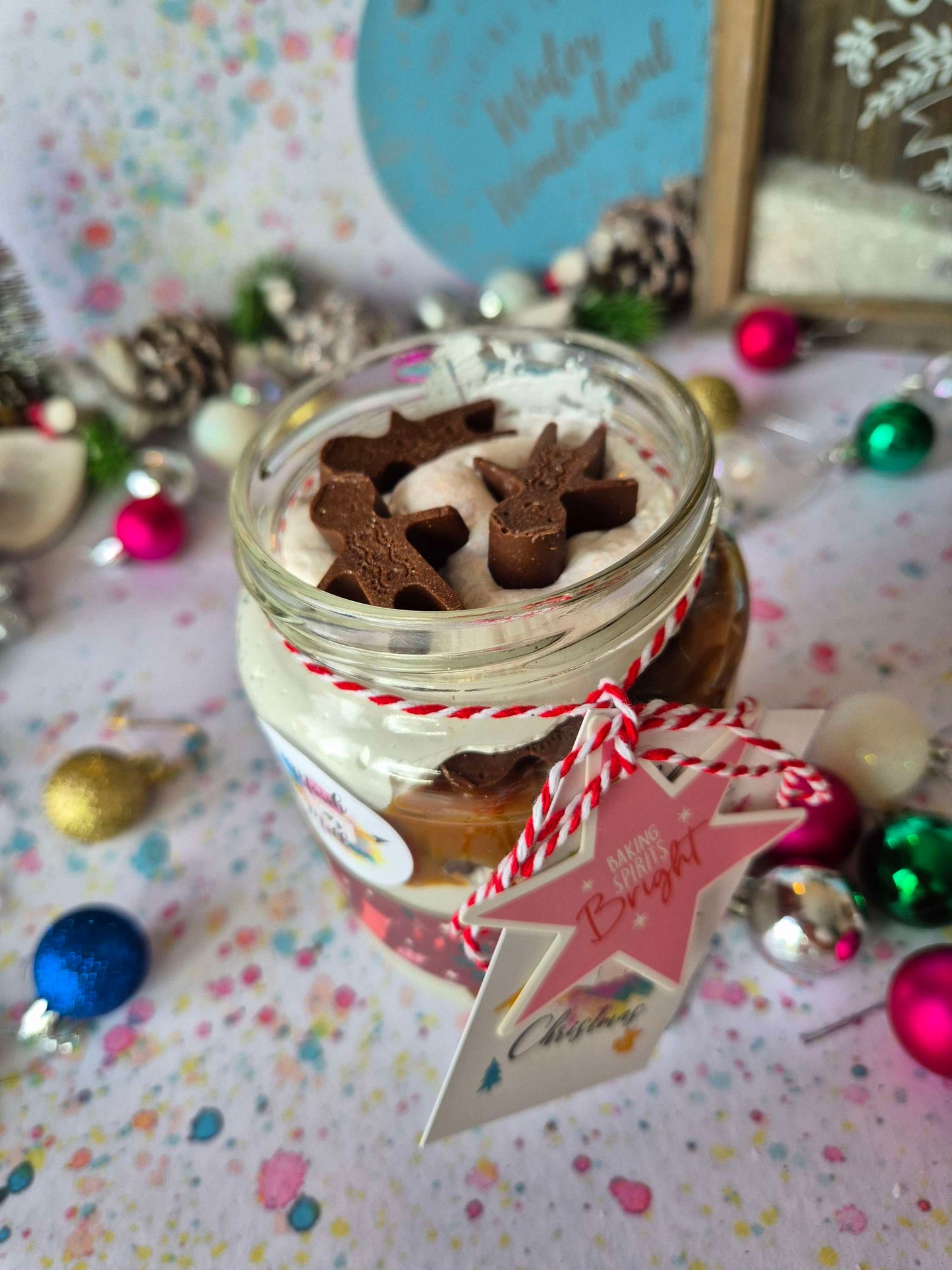 Chocolate Gingerbread People & Caramel Fluff Jar image 4