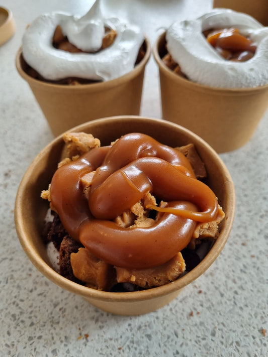 FUDGE CARAMEL BROWNIE image 1