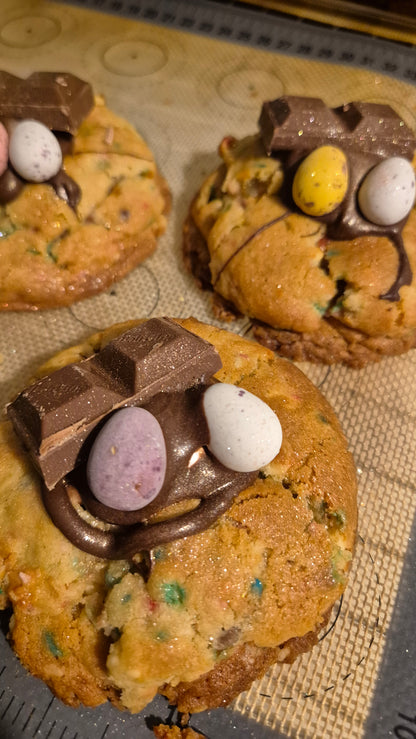 NYC Rainbow Mini Egg Fluff Cookie