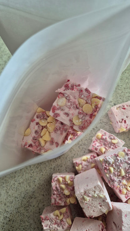 Raspberry & White Chocolate Gourmet Marshmallows