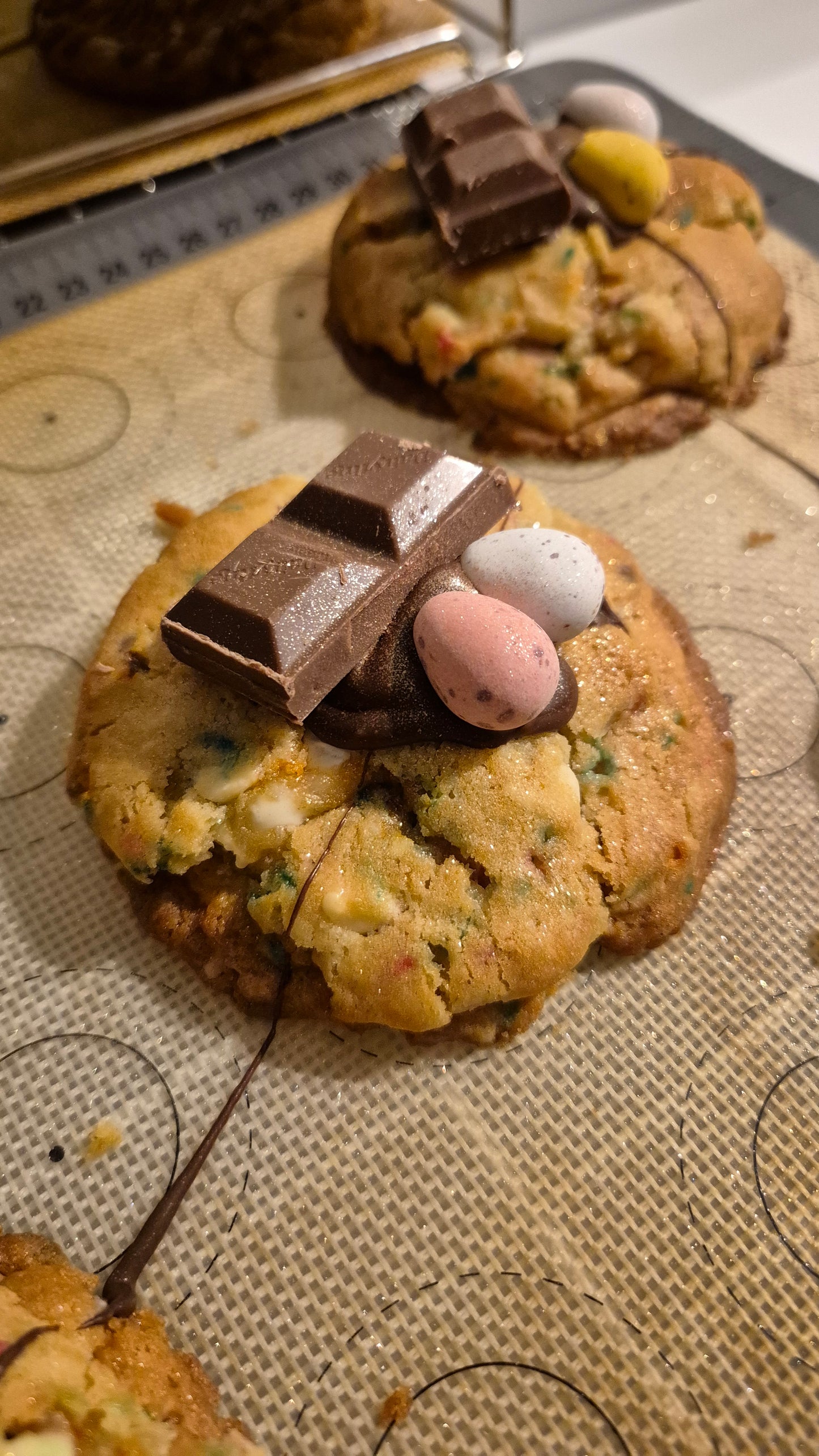 NYC Rainbow Mini Egg Fluff Cookie
