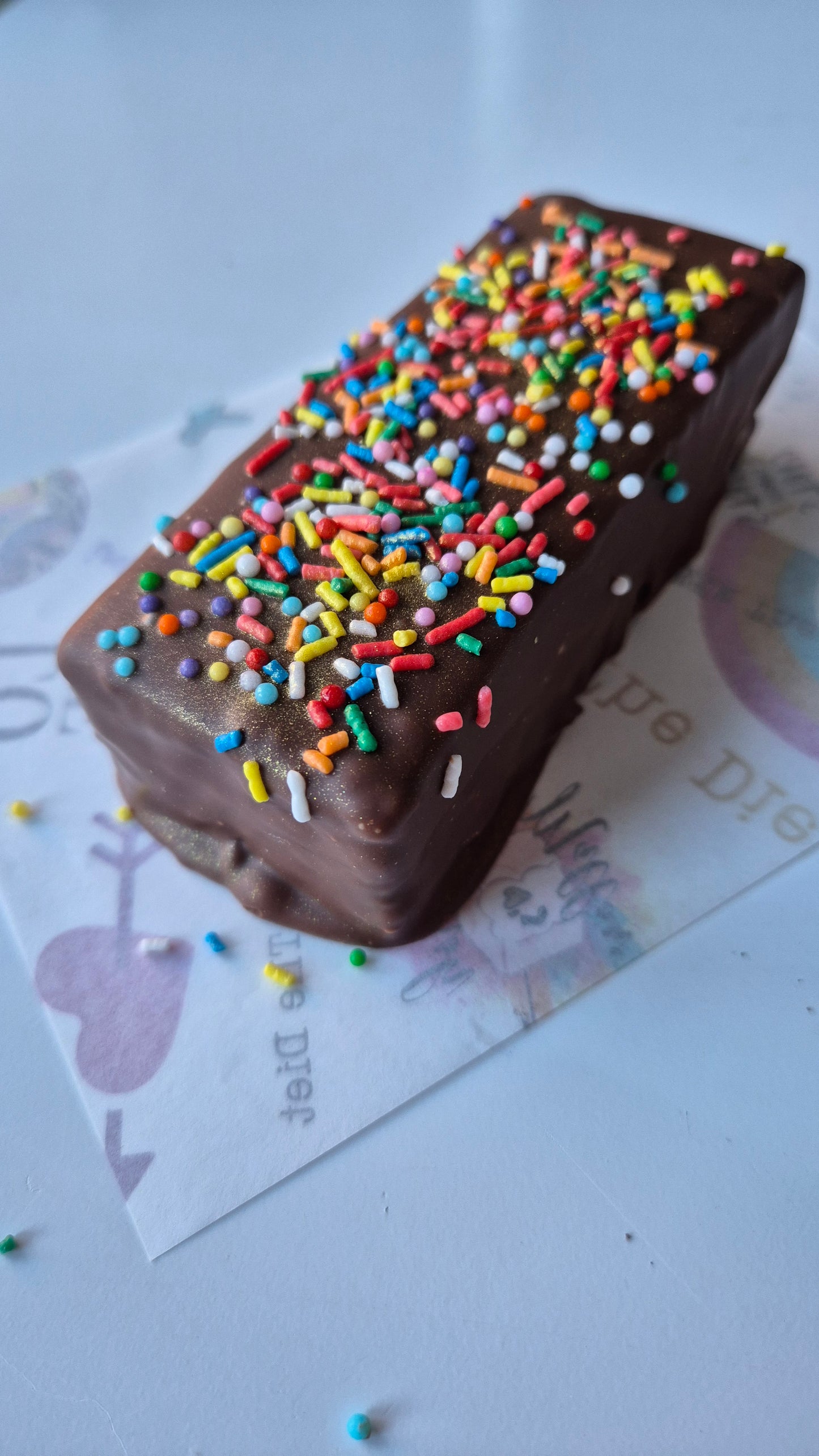 Handmade Chocolate Bar - M&M Caramel