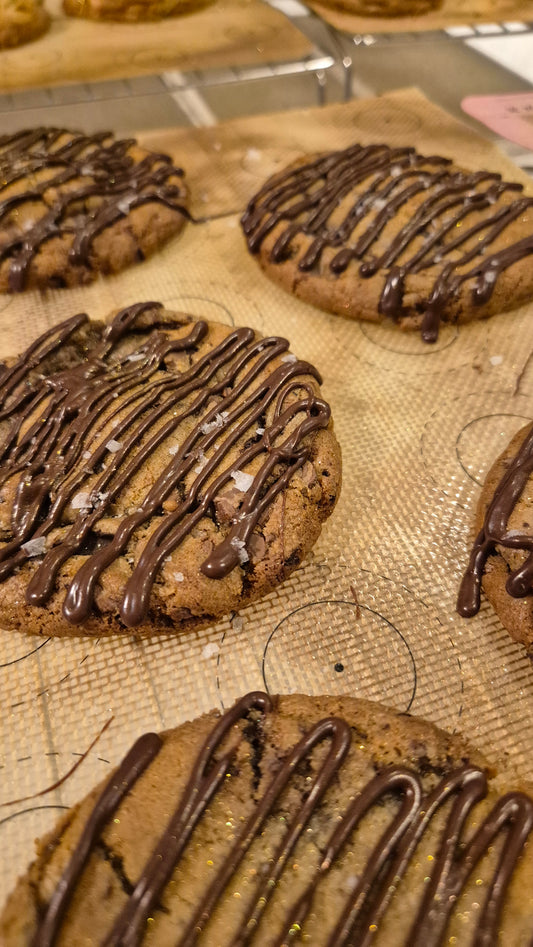 Brown butter, chocolate chip & Sea Salt Cookie
