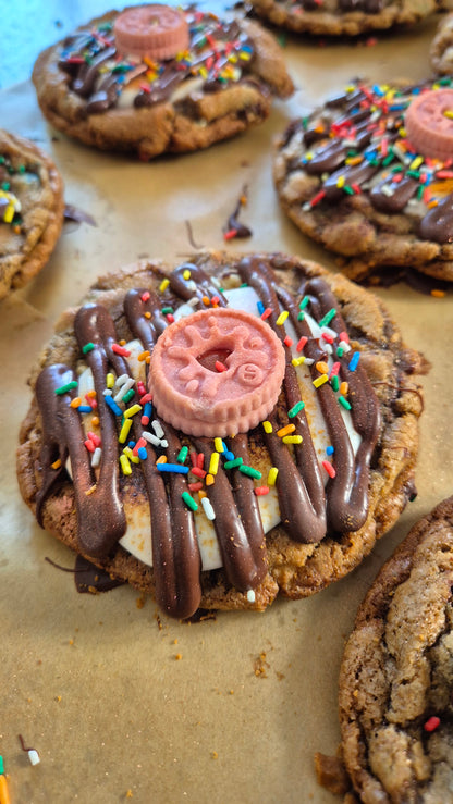 Brown butter, chocolate chip Smores Cookie