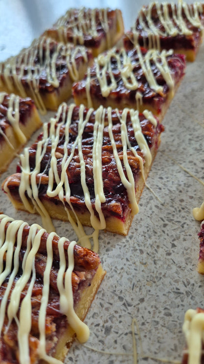 Berry Swirled Blondie Slice - Tester