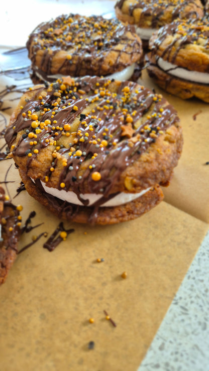Salted Caramel Cookie Fluff Sandwich