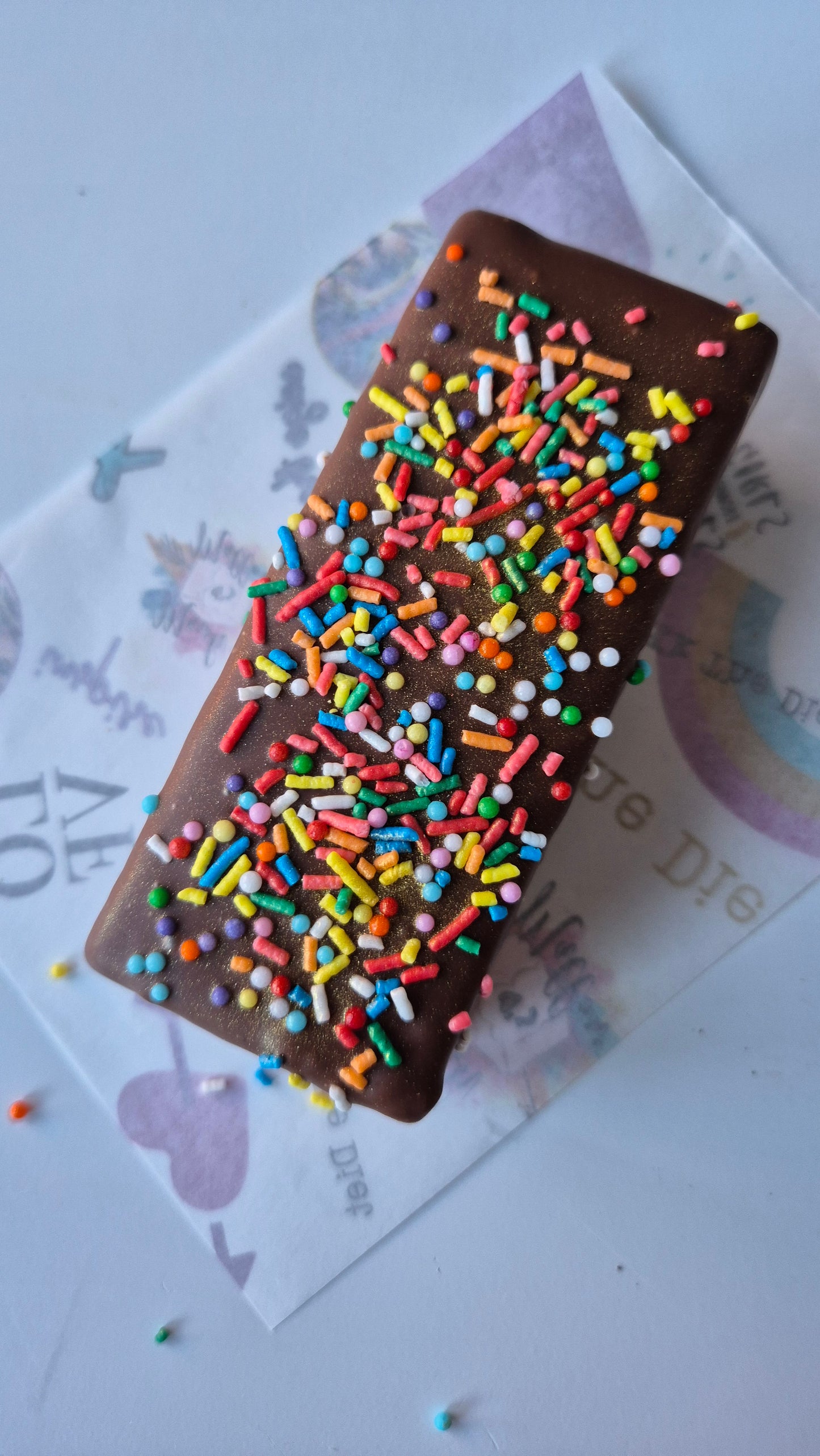 Handmade Chocolate Bar - M&M Caramel