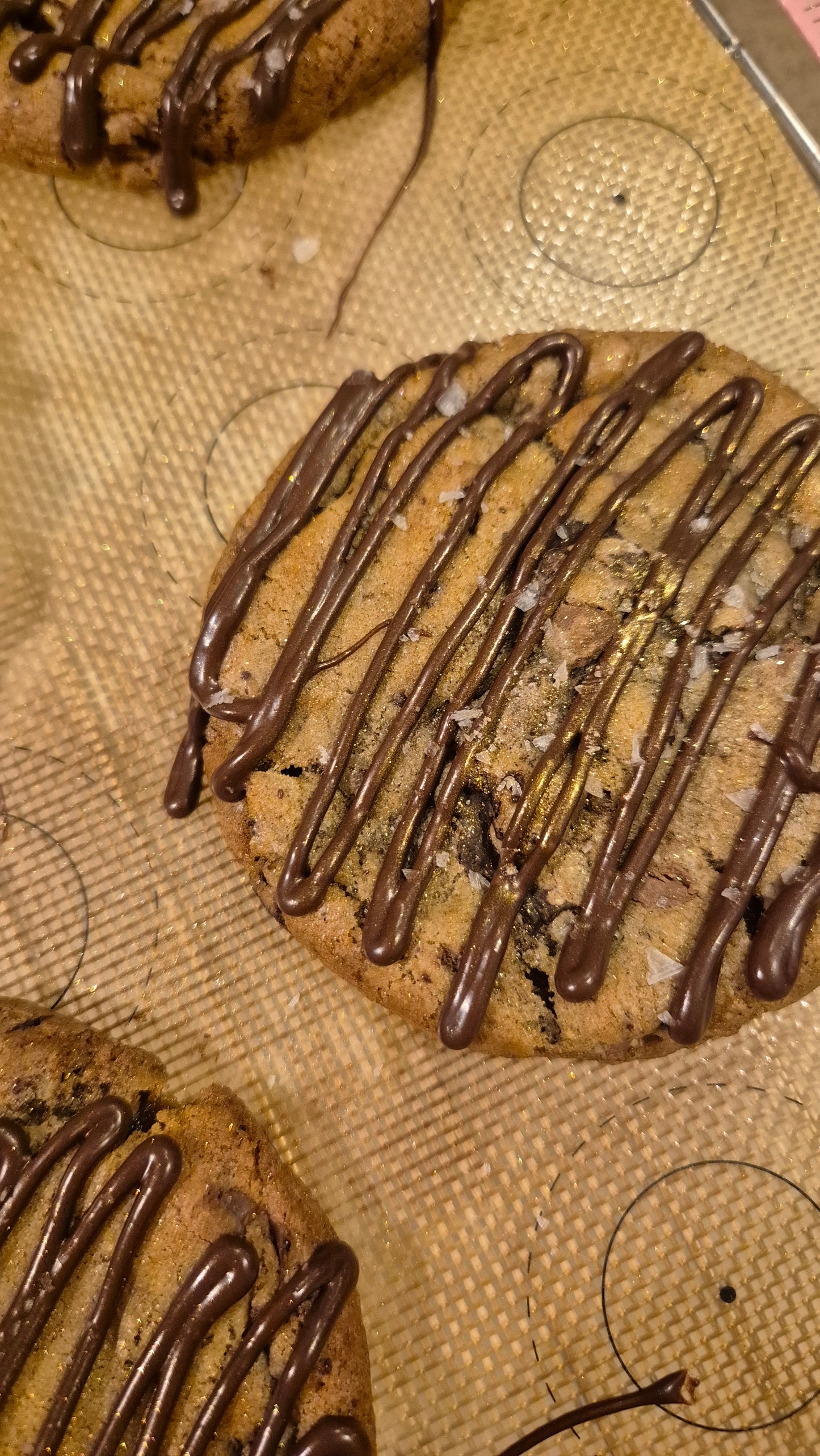 Brown butter, chocolate chip & Sea Salt Cookie - Softer/Chewy Recipe
