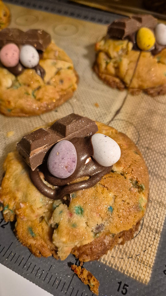 NYC Rainbow Mini Egg Fluff Cookie
