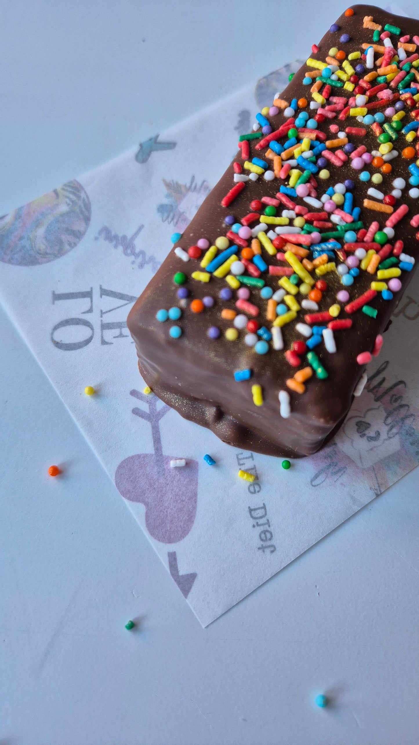 Handmade Chocolate Bar - M&M Caramel