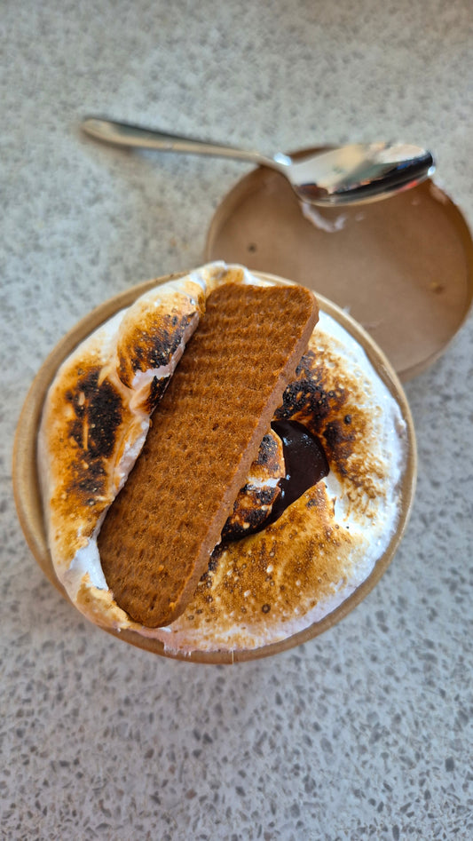 S'mores Blondie Fluff Pot