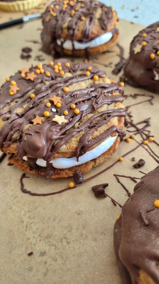 Biscoff Cookie Fluff Sandwich