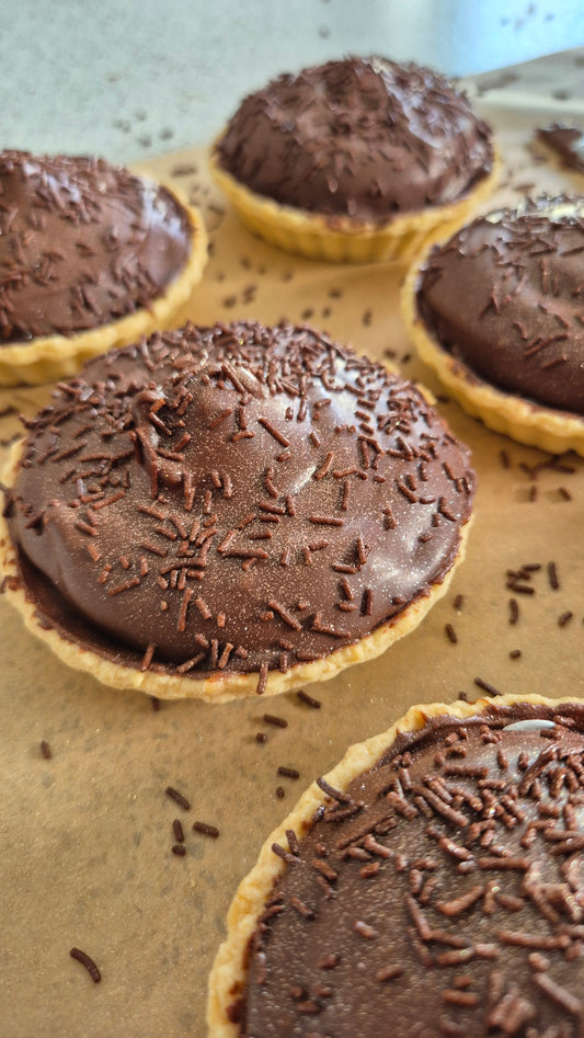 Fluff Topped Salted Caramel Tarts