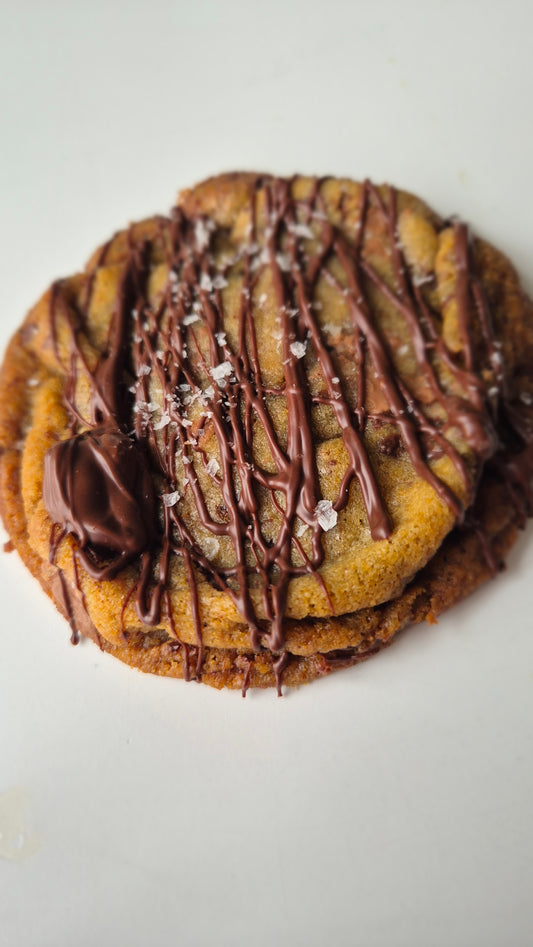 Brown butter, chocolate chip & Sea Salt Cookie - Softer/Chewy Recipe