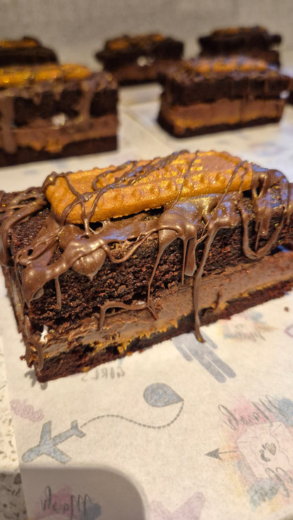 Speculoos & Chocolate Ganache S'mores Cake