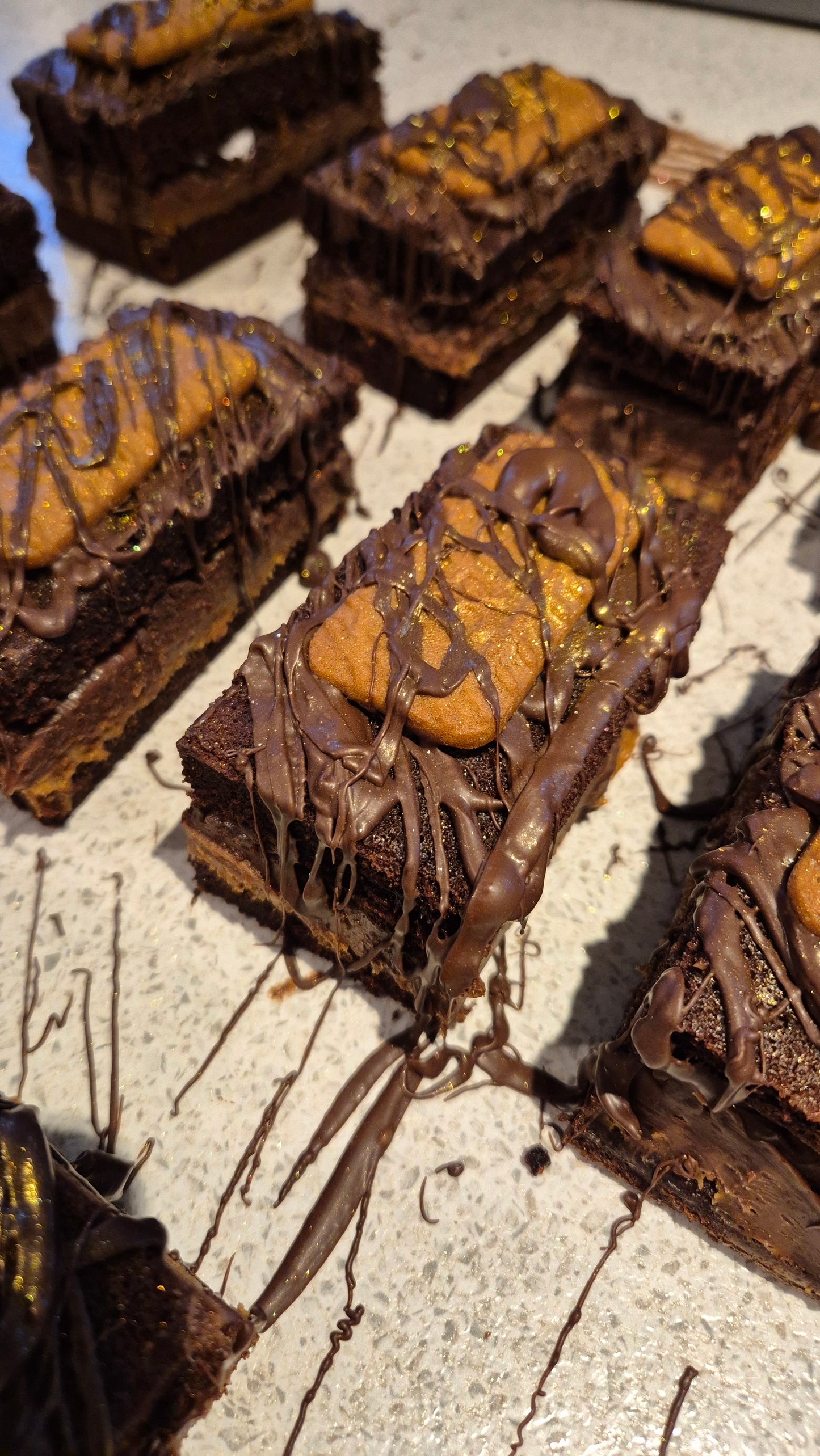 Speculoos & Chocolate Ganache S'mores Cake