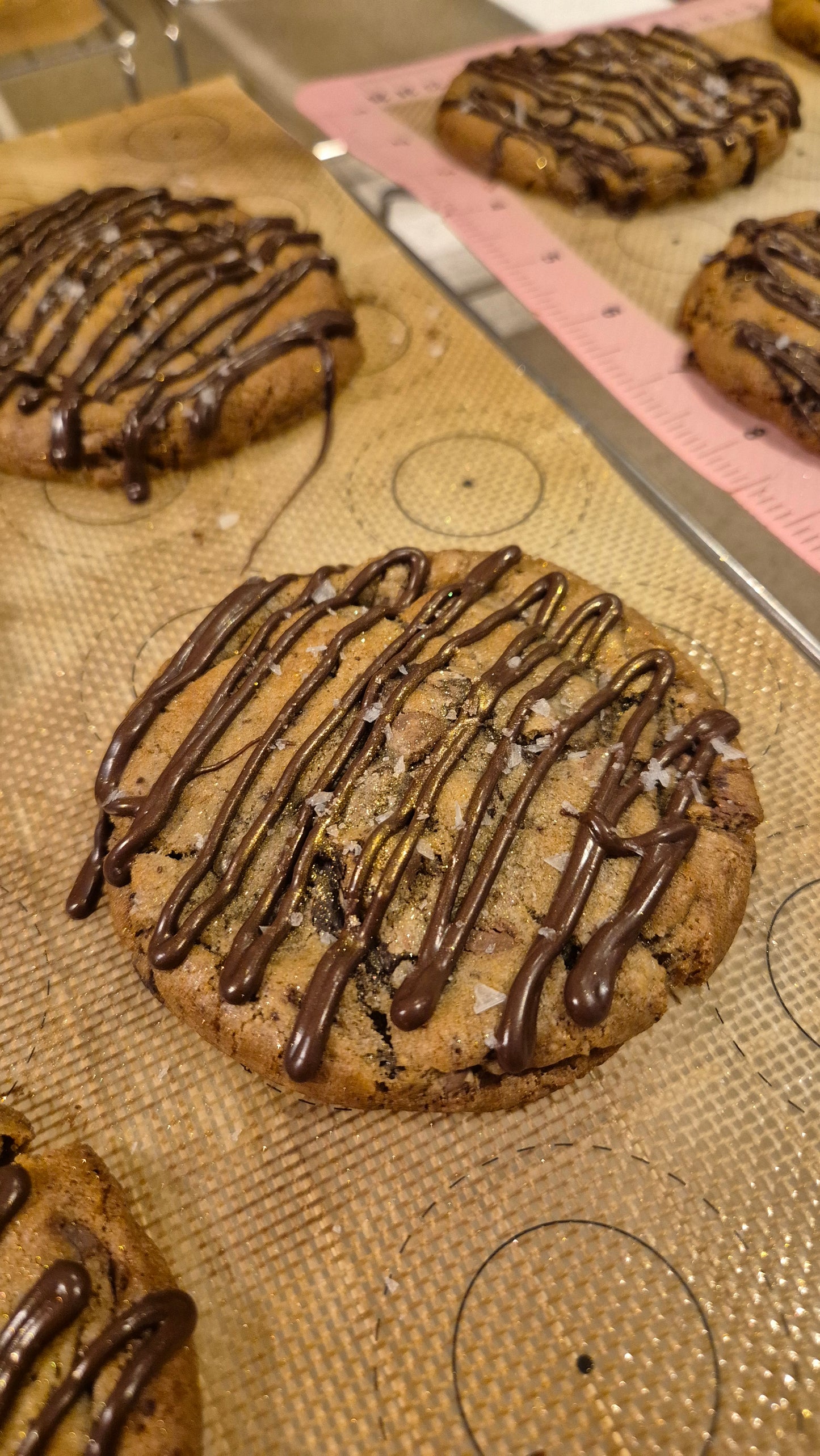 Brown butter, chocolate chip & Sea Salt Cookie - Softer/Chewy Recipe