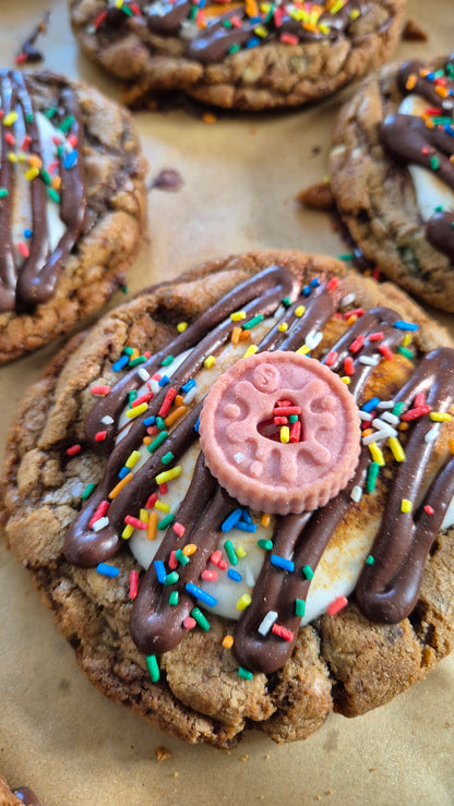 Brown butter, chocolate chip Smores Cookie
