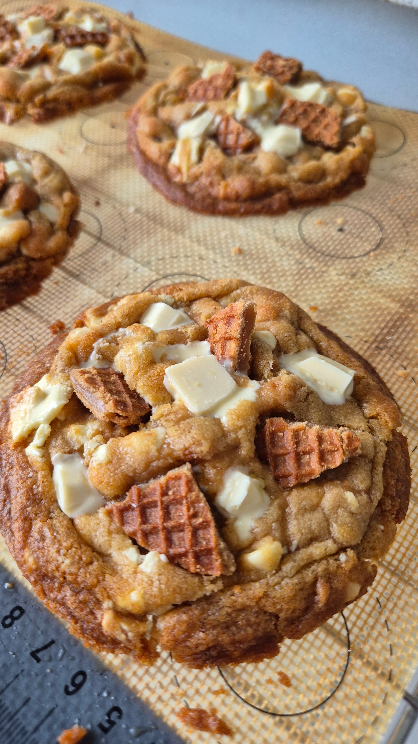 Brown Butter Warming White Chocolate Chip Cookie