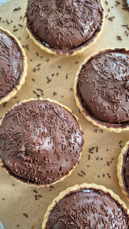 Fluff Topped Salted Caramel Tarts