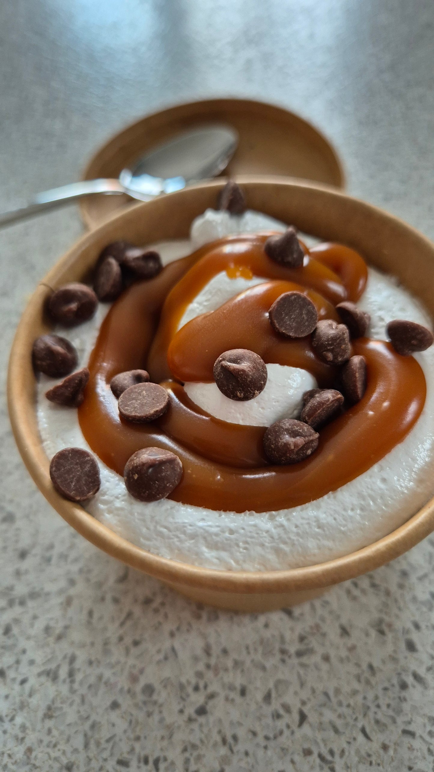 Salted Caramel Blondie Fluff Pot