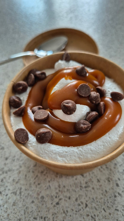 Salted Caramel Blondie Fluff Pot