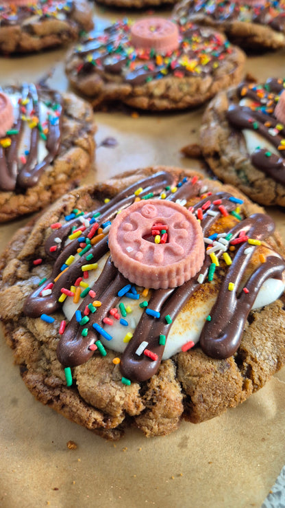 Brown butter, chocolate chip Smores Cookie